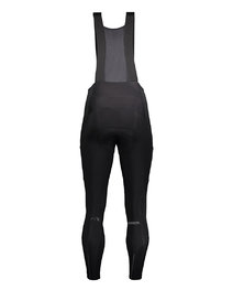 SCOTT pantalones largos con tirantes - RC WARM WB - negro