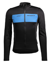 SCOTT chaqueta aislante - RC WARM HYBRID WB - azul/negro