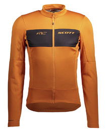 SCOTT chaqueta aislante - RC WARM HYBRID WB - negro/naranja