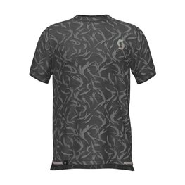 SCOTT Camiseta de manga corta - KINABALU - gris/blanco/negro