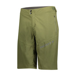 SCOTT pantalones cortos sin tirantes - ENDURANCE LS/FIT - verde