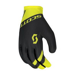 SCOTT guantes de dedos largos - RC TEAM LF - amarillo/negro
