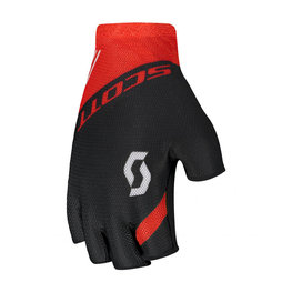 SCOTT guantes de dedos cortos - RC TEAM SF - rojo/negro