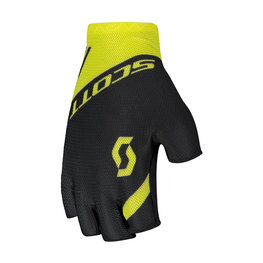 SCOTT guantes de dedos cortos - RC TEAM SF - negro/amarillo