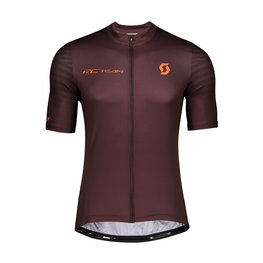 SCOTT jersey de manga corta - RC TEAM 10 - granate/naranja