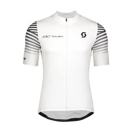 SCOTT jersey de manga corta - RC TEAM 10 - blanco/negro