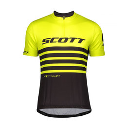 SCOTT jersey de manga corta - RC TEAM 20 - negro/amarillo