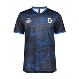 SCOTT jersey de manga corta - TRAIL FLOW - azul