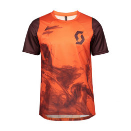 SCOTT jersey de manga corta - TRAIL VERTIC - granate/rojo
