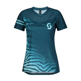 SCOTT jersey de manga corta - TRAIL VERTIC LADY - azul