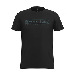 SCOTT Camiseta de manga corta - 10 NO SHORTCUTS - negro