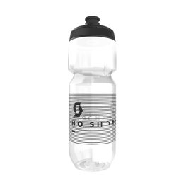 SCOTT botella de agua - CORPORATE G4 800 ml - negro/transparente