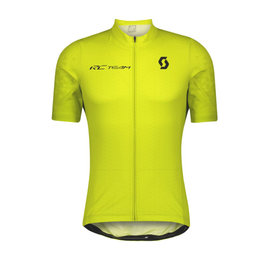 SCOTT jersey de manga corta - RC TEAM 10 - amarillo