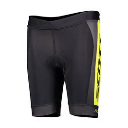 SCOTT pantalones cortos sin tirantes - RC PRO JUNIOR - negro/amarillo