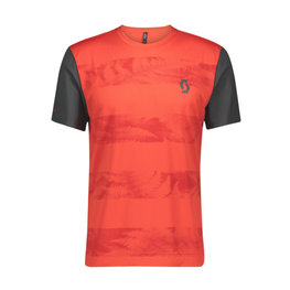 SCOTT jersey de manga corta - TRAIL FLOW - rojo