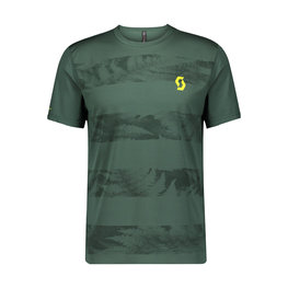 SCOTT jersey de manga corta - TRAIL FLOW - verde