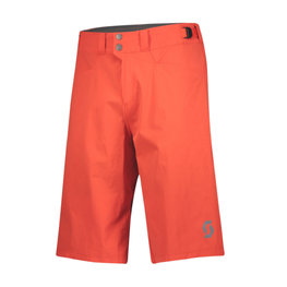 SCOTT pantalones cortos sin tirantes - TRAIL FLOW - rojo