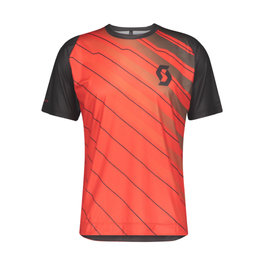 SCOTT jersey de manga corta - TRAIL VERTIC - rojo/gris