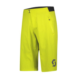 SCOTT pantalones cortos sin tirantes - TRAIL VERTIC 2021 - amarillo