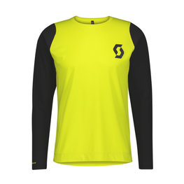 SCOTT maillot de verano de manga larga - TRAIL PROGRESSIVE - amarillo/negro