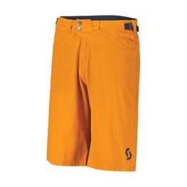 SCOTT pantalones cortos sin tirantes - TRAIL FLOW - naranja