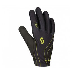 SCOTT guantes de dedos largos - RC TEAM - negro/amarillo
