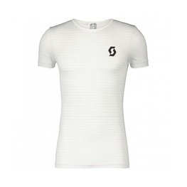 SCOTT Camiseta de manga corta - CARBON - blanco