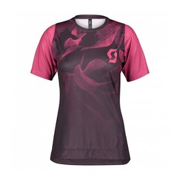 SCOTT jersey de manga corta - TRAIL VERTIC LADY - rosa/púrpura