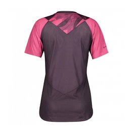 SCOTT jersey de manga corta - TRAIL VERTIC LADY - rosa/púrpura