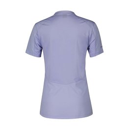 SCOTT jersey de manga corta - TRAIL FLOW ZIP LADY - azul