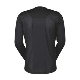 SCOTT maillot de verano de manga larga - TRAIL FLOW LS - negro/gris