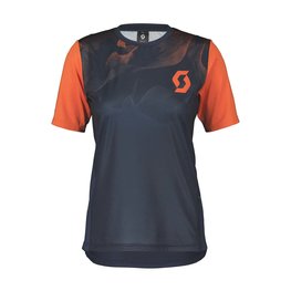 SCOTT jersey de manga corta - TRAIL VERTIC SS LADY - azul/naranja