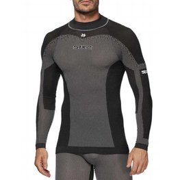 SIX2 camiseta de manga larga - TS3L BT - negro