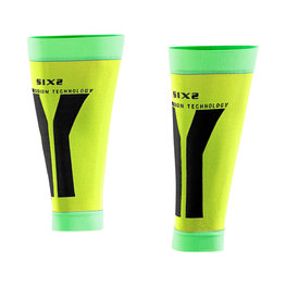 SIX2 rodilleras - CALF - amarillo/verde