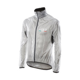 SIX2 chaqueta cortaviento - GHOST - negro/transparente