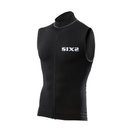 SIX2 maillot sin mangas - BIKE2 CHROMO - negro