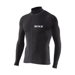 SIX2 maillot de verano de manga larga - BIKE4 CHROMO - negro