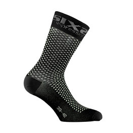 SIX2 calcetines clásicos - COMP SHO - gris/negro