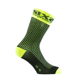 SIX2 calcetines clásicos - COMP SHO - amarillo/negro