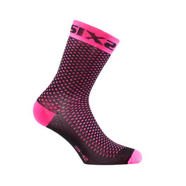 SIX2 calcetines clásicos - COMP SHO - rosa/negro