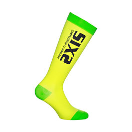 SIX2 medias - RECOVERY - negro/verde/amarillo