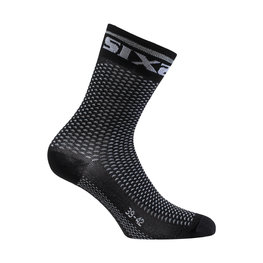SIX2 calcetines clásicos - SHORT S - gris/negro