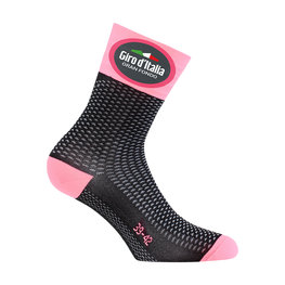 SIX2 calcetines clásicos - SHORT GF - negro/rosa