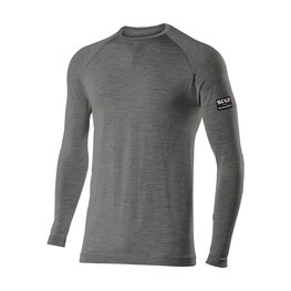 SIX2 camiseta de manga larga - TS2 MERINOS - gris