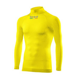 SIX2 camiseta de manga larga - TS3 - amarillo