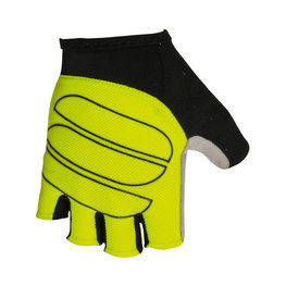 SPORTFUL guantes de dedos cortos - GROMMET KIDS - negro/amarillo