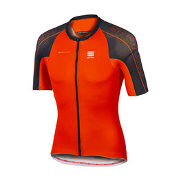 SPORTFUL jersey de manga corta - BODYFIT SPEEDSKIN - naranja/negro