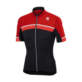 SPORTFUL jersey de manga corta - PISTA - rojo/gris