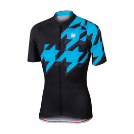 SPORTFUL jersey de manga corta - FUGA - negro/azul