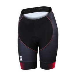SPORTFUL pantalones cortos sin tirantes - GRUPPETTO PRO LADY - rosa/negro